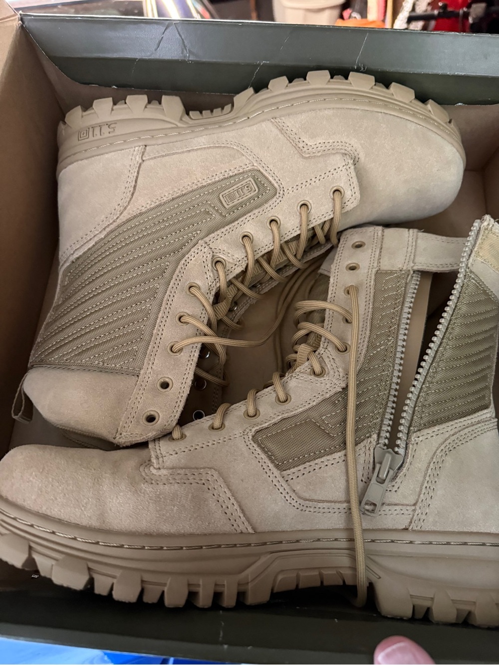 5.11 Tactical Men's Boots in Desert Tan